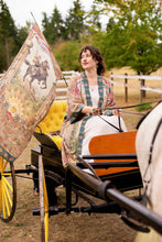 Load image into Gallery viewer, Market of Stars Love Revolution Bohemian Scarf with sun, horse, & florals