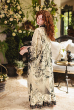 Load image into Gallery viewer, Market of Stars Honey & The Moon Opera Duster Kimono Robe w/ Florals & Bees
