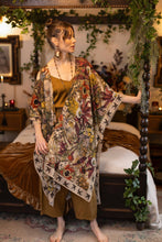 Load image into Gallery viewer, Market of Stars Golden Hour Goddess Duster Kimono w/ Floral Print