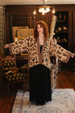 Load image into Gallery viewer, Market of Stars Curiosities Pixie Duster Crop Kimono w/ whimsical print