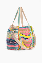 Load image into Gallery viewer, America and Beyond Daphne Emb Tote
