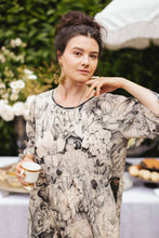 Load image into Gallery viewer, Market of Stars Honey & The Moon Artist Dress w/ Pockets, Florals & Bees