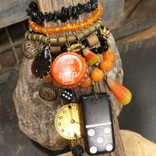 Load image into Gallery viewer, The Primitive Peddler Trick Or Treat Confections Charm'd Bracelet Set