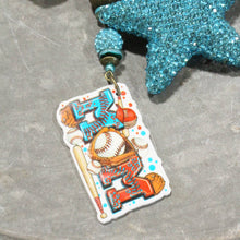 Load image into Gallery viewer, The Primitive Peddler Hey Batter Batter Charmed Necklace