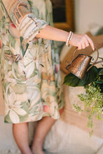 Load image into Gallery viewer, Market of Stars Fleur De Soleil Artist Dress Tunic w/ Pockets & Florals