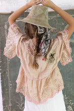 Load image into Gallery viewer, Magnolia Pearl Dear Liza Eyelet Blouse
