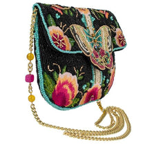 Load image into Gallery viewer, Mary Frances Dream Chaser Black Handbag