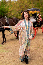 Load image into Gallery viewer, Market of Stars Love Revolution Opera Duster Kimono Robe w/ horse & florals