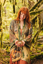 Load image into Gallery viewer, Market of Stars Woodland Wisdom Matinée Duster w/ Florals, Fox & Owl