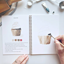 Load image into Gallery viewer, emily lex studio Baking watercolor workbook