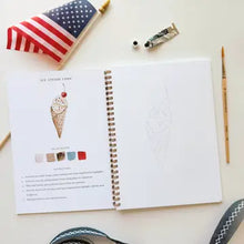 Load image into Gallery viewer, Emily Lex Studio Americana Watercolor Workbook