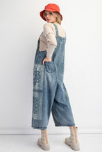 Load image into Gallery viewer, Easel Bandana Printed Loose Fit Overalls