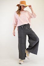 Load image into Gallery viewer, Easel Mineral Washed Terry Knit Pants