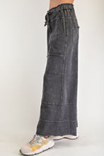 Load image into Gallery viewer, Easel Mineral Washed Terry Knit Pants