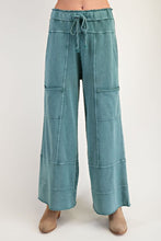 Load image into Gallery viewer, Easel Mineral Washed Terry Knit Pants