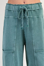 Load image into Gallery viewer, Easel Mineral Washed Terry Knit Pants