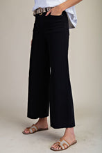 Load image into Gallery viewer, Easel Soft Stretch High Waisted Twill Pants Black
