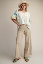 Load image into Gallery viewer, Easel Soft Stretch High Waisted Twill Pants Khaki