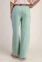 Load image into Gallery viewer, Easel Soft Stretch High Waisted Twill Pants Mint Sage
