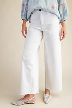 Load image into Gallery viewer, Easel Soft Stretch High Waisted Twill Pants White