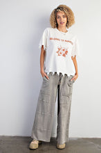 Load image into Gallery viewer, Easel Mineral Washed Terry Knit Cargo Sweatpants