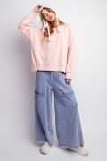 Load image into Gallery viewer, Easel Mineral Wash Terry Knit Cargo Sweatpant