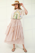 Load image into Gallery viewer, Easel Cotton Voile Woven Asymmetrical Maxi Skirt