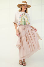 Load image into Gallery viewer, Easel Cotton Voile Woven Asymmetrical Maxi Skirt