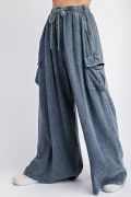 Load image into Gallery viewer, Easel Cotton Gauze Lounge Cargo Pants