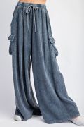 Load image into Gallery viewer, Easel Cotton Gauze Lounge Cargo Pants