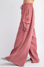 Load image into Gallery viewer, Easel Cotton Gauze Lounge Cargo Pants