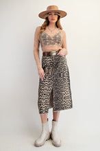 Load image into Gallery viewer, Easel Animal Printed Twill Skirt