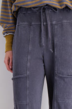 Load image into Gallery viewer, Easel Washed Wide Leg Terry Pants