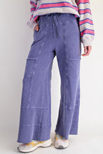 Load image into Gallery viewer, Easel Washed Wide Leg Terry Pants