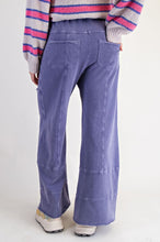 Load image into Gallery viewer, Easel Washed Wide Leg Terry Pants