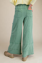 Load image into Gallery viewer, Easel Washed Wide Leg Terry Pants