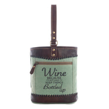 Load image into Gallery viewer, Myra Bag Bottled Up Double Wine Bag