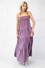 Load image into Gallery viewer, Easel Mineral Washed Cotton Gauze Maxi Dress