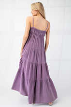 Load image into Gallery viewer, Easel Mineral Washed Cotton Gauze Maxi Dress