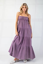 Load image into Gallery viewer, Easel Mineral Washed Cotton Gauze Maxi Dress