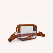 Load image into Gallery viewer, Myra Bag Mira & Moss Cleo Clear Bag Tan