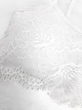 Load image into Gallery viewer, Elietian Spaghetti Strap Bra with Lace Overlay