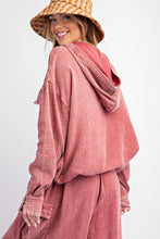 Load image into Gallery viewer, Easel Button Down Cotton Gauze Hoodie Jacket