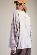 Load image into Gallery viewer, Easel Flower Patch Front Washed Cotton Top