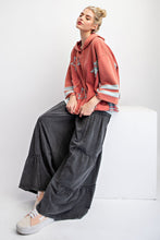 Load image into Gallery viewer, Easel Star Patch Mineral Washed Hoodie Pullover