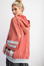 Load image into Gallery viewer, Easel Star Patch Mineral Washed Hoodie Pullover