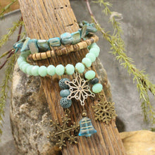 Load image into Gallery viewer, The Primitive Peddler Bells Are Ringing Bracelet Set*