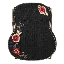 Load image into Gallery viewer, Mary Frances Classical Vibe Beaded Guitar Crossbody Handbag