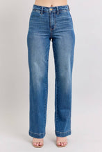 Load image into Gallery viewer, Judy Blue Jeans HW Contrast Thread Straight