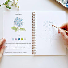 Load image into Gallery viewer, Emily Lex Studio Flowers watercolor workbook